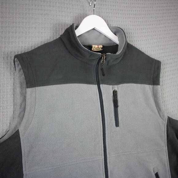 Redhead Brand Two tone Fleece Vest Mens XL - Picture 4 of 9